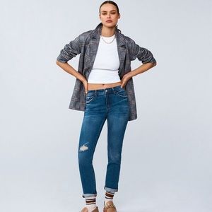 Anthropologie’s own denim brand, Pilcro The Slim Boyfriend Jeans, size 32, NWOT.